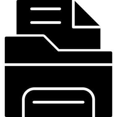 dizin simgesi, vektör illüstrasyonu basit tasarım