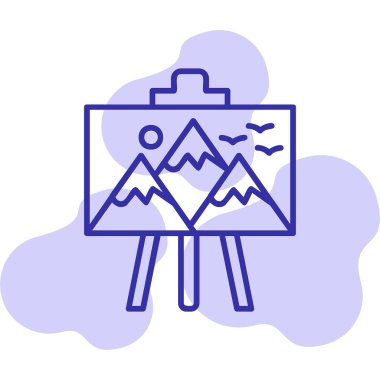 resim simgesi vektör illüstrasyonu