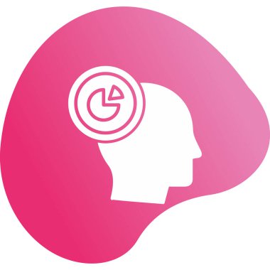 Veri analizi. Web simgesi basit illüstrasyon                  