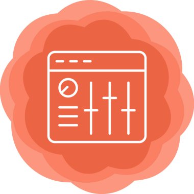 Ses Karıştırıcı vektör çizimi