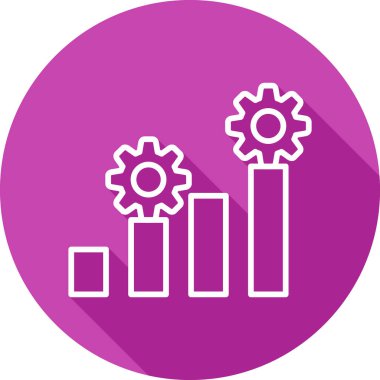 Kriz Yönetimi web simgesi vektör illüstrasyonu