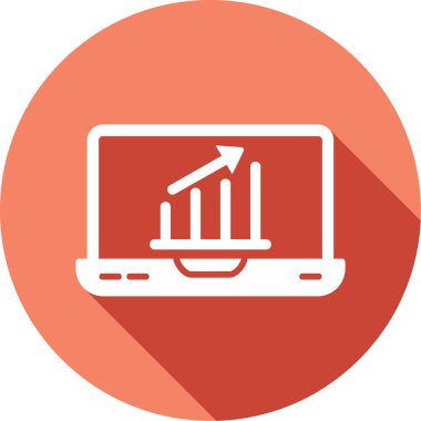 İş çizelgesi. Web simgesi basit illüstrasyon 