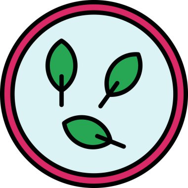 Çevre dostu simgenin vektör illüstrasyonu           