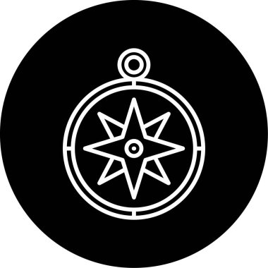 Pusula simgesi vektör resimlemesi 