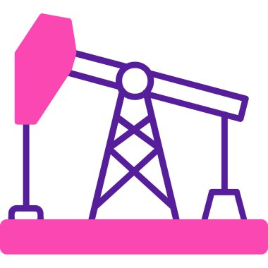 yağ pompası ikon vektör illüstrasyonu 