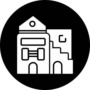 vektör evi oluşturma simgesi, modern tasarım illüstrasyonu 