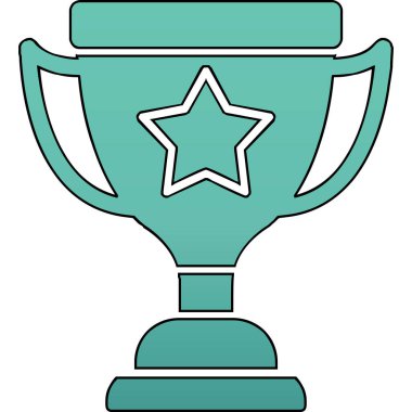 kupa ödülü simgesi, ödül simgesi