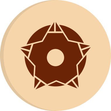 Yıldız web simge vektör çizim 