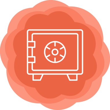 güvenli simge vektör illüstrasyonu 