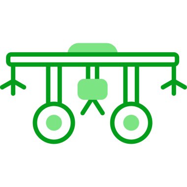 Spreyleme makinesi simgesinin vektör çizimi