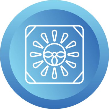 Döşeme. Web simgesi basit illüstrasyon