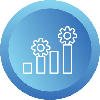 Kriz Yönetimi web simgesi vektör illüstrasyonu