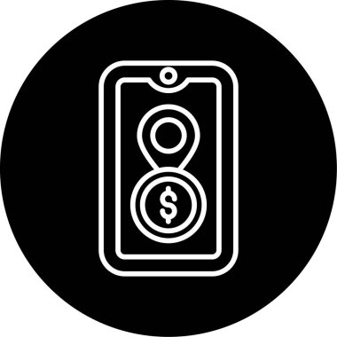 Web için çevrimiçi dağıtım simgesi çizimi