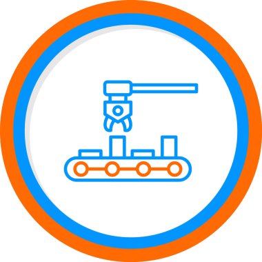 Taşıyıcı ağ simgesi, vektör illüstrasyonu