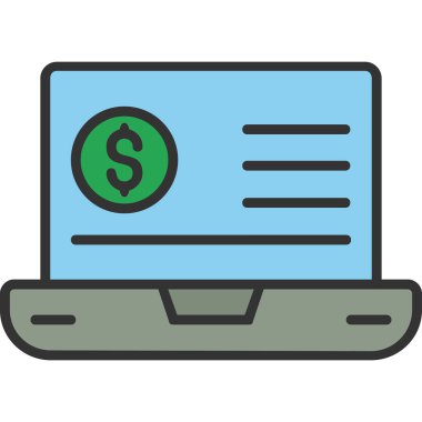 Eğilim biçimi izole edilmiş arka planda mali simge 