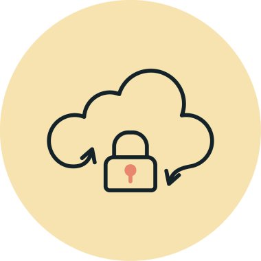 bulut vektörü resimleme tasarımı 