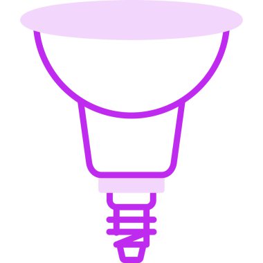 Yansıtıcı ağ simgesi, vektör illüstrasyonu