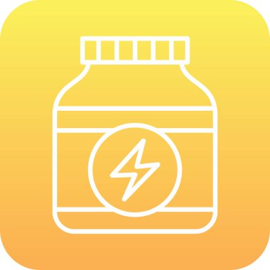 Ek şişe ikonu vektör illüstrasyonu