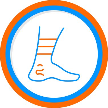  Aşil. Web simgesi basit illüstrasyon