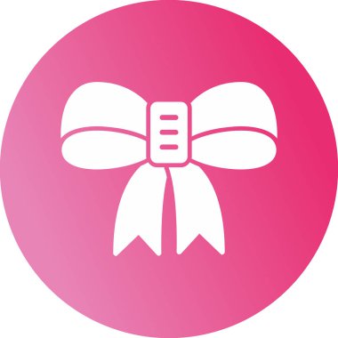 Kurdele yayı. Web simgesi basit illüstrasyon 