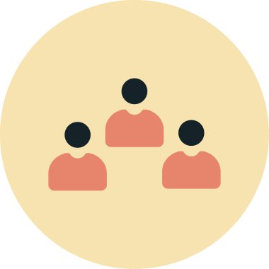 Adaylar web simgesi vektör illüstrasyonu 