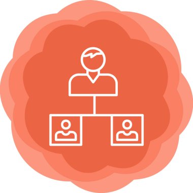 ağ bağlantısı simgesi ana hat biçiminde 