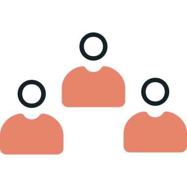 Adaylar web simgesi vektör illüstrasyonu 