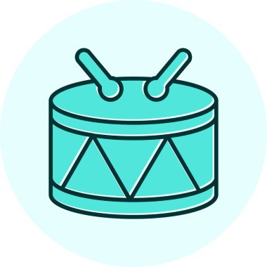 Web simgesi davul, illüstrasyon vektör 