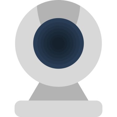 Web kamera simge vektör çizim