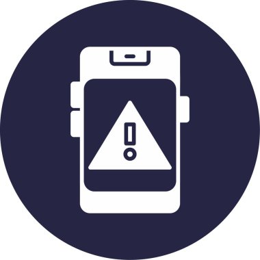 uyarı simgesi vektör illüstrasyonu