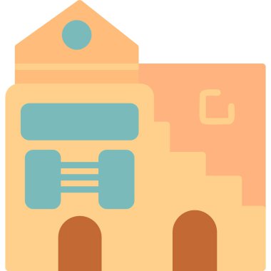 vektör evi oluşturma simgesi, modern tasarım illüstrasyonu 