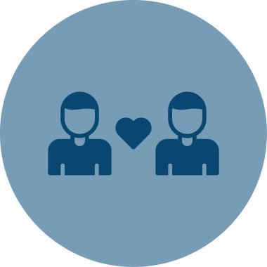 Empati simgesinin vektör çizimi. Psikoloji