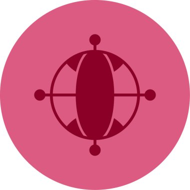 ağ bağlantısı simgesi ana hat biçiminde 