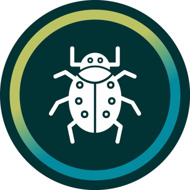 Böcek. Web simgesi basit illüstrasyon 