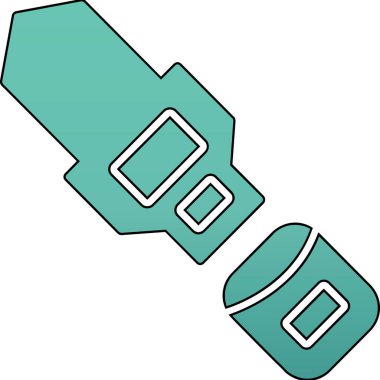 Özdenetim web simgesi, vektör illüstrasyonu