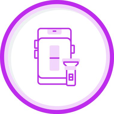 el feneri. Web simgesi basit illüstrasyon