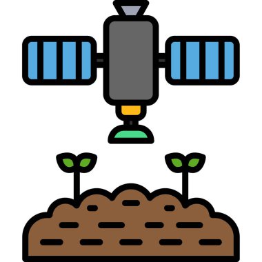 Gübre ağı simgesi, vektör illüstrasyonu