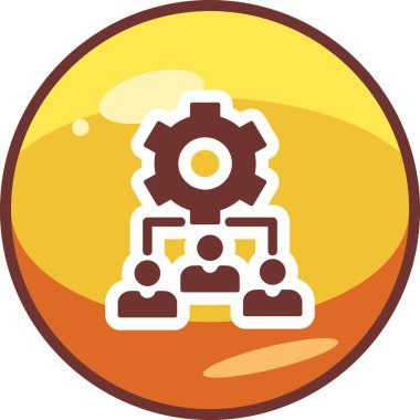 Bir grup insanın vektör çizimi, Takım Yönetimi