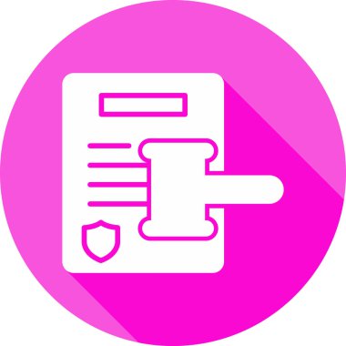 Adalet simgesi vektörünün çekici