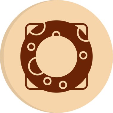 Can simidi. Web simgesi basit illüstrasyon