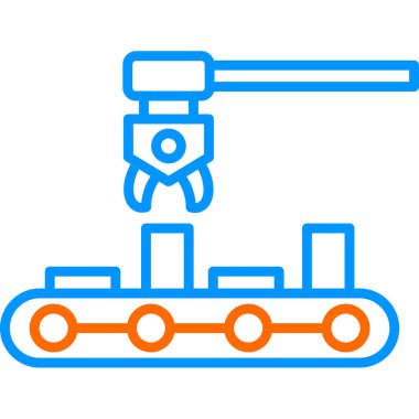 Taşıyıcı ağ simgesi, vektör illüstrasyonu