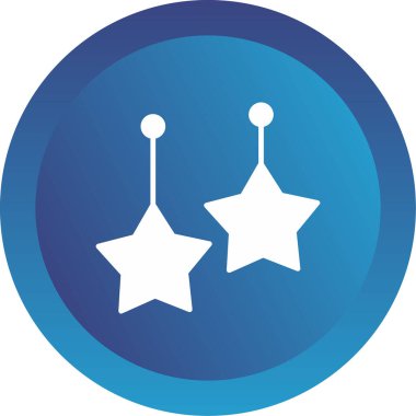 Yıldız web simge vektör çizim 