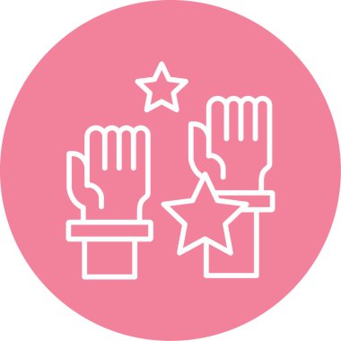 Hesap edilebilir web simgesi vektör illüstrasyonu 