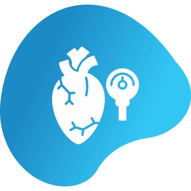 Tansiyon ikonu vektör illüstrasyonu           