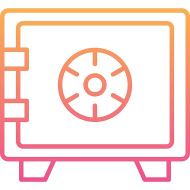 güvenli simge vektör illüstrasyonu 