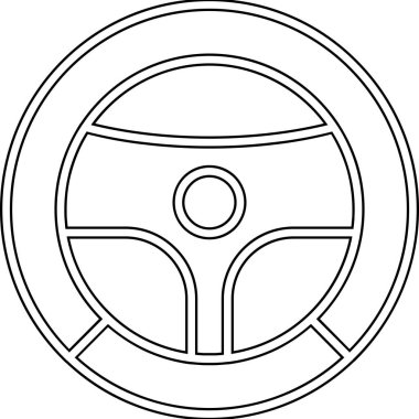 Direksiyon. Web simgesi basit illüstrasyon