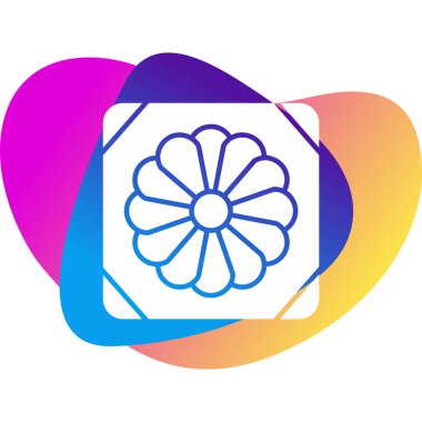 Döşeme. Web simgesi basit illüstrasyon