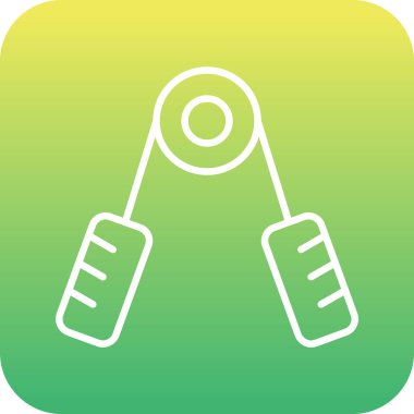 El Kavrama Ağı simgesi basit illüstrasyon