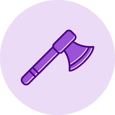 Balta ağ simgesi, vektör illüstrasyonu 