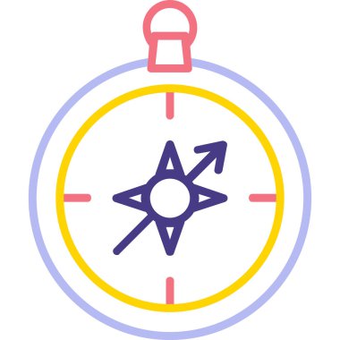 Pusula simgesi vektör resimlemesi 